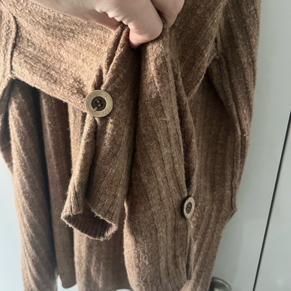 Intimately Free People Around The Clock Brown Tunic Sweater - Picture 4 of 9